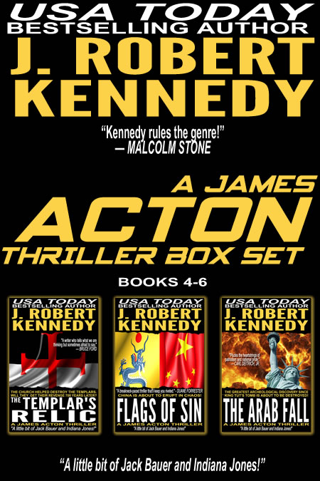 The James Acton Thrillers Series: Books 4-6